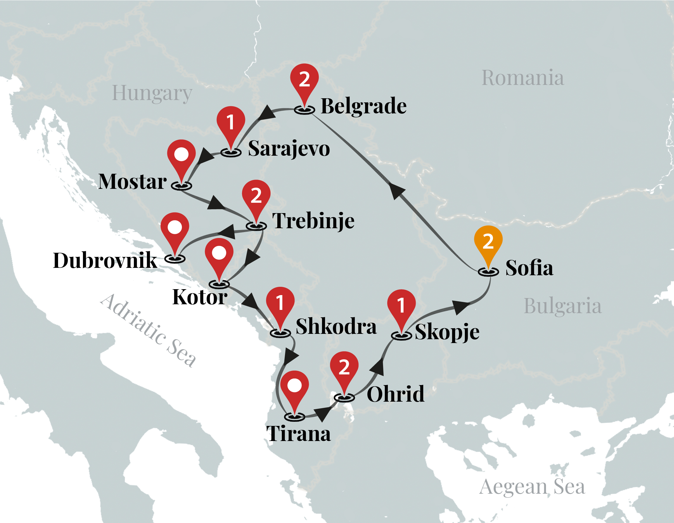 tourhub | Ciconia Exclusive Journeys | Balkans Uncovered | BU